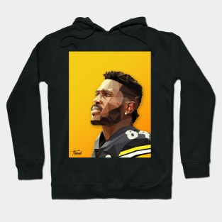 ANTONIO BROWN / LOW POLY ILLUSTRATION Hoodie